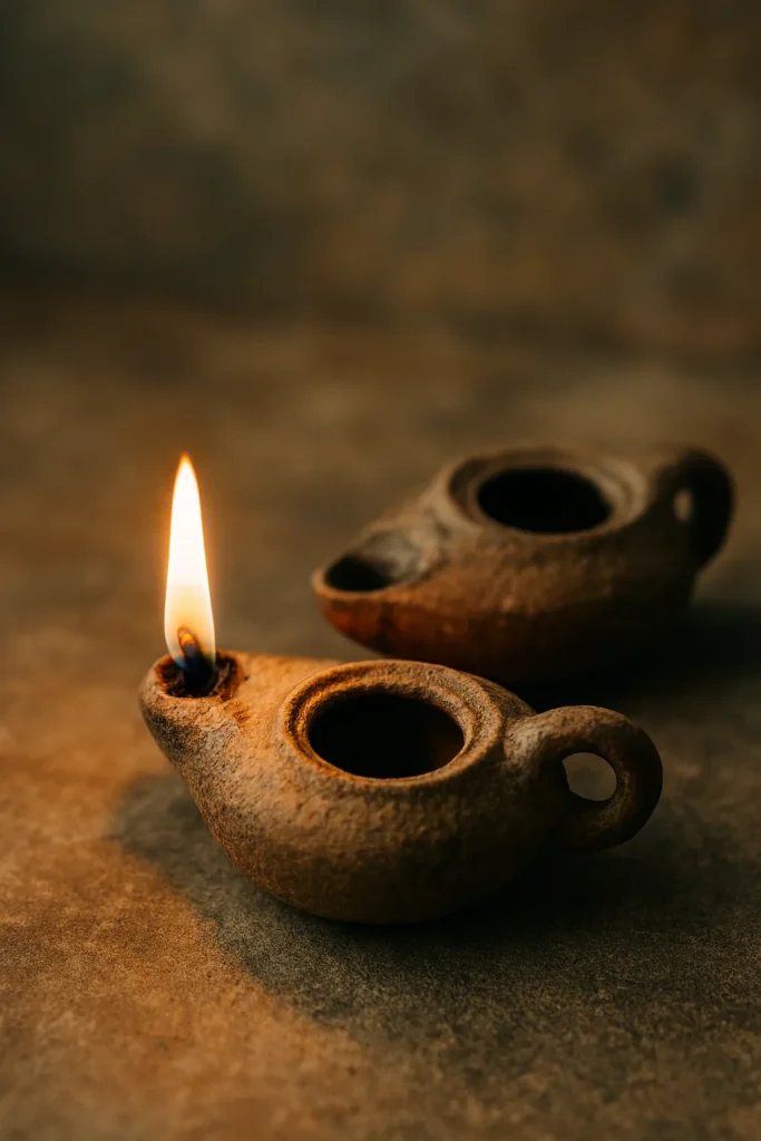 Foto de lámparas antiguas