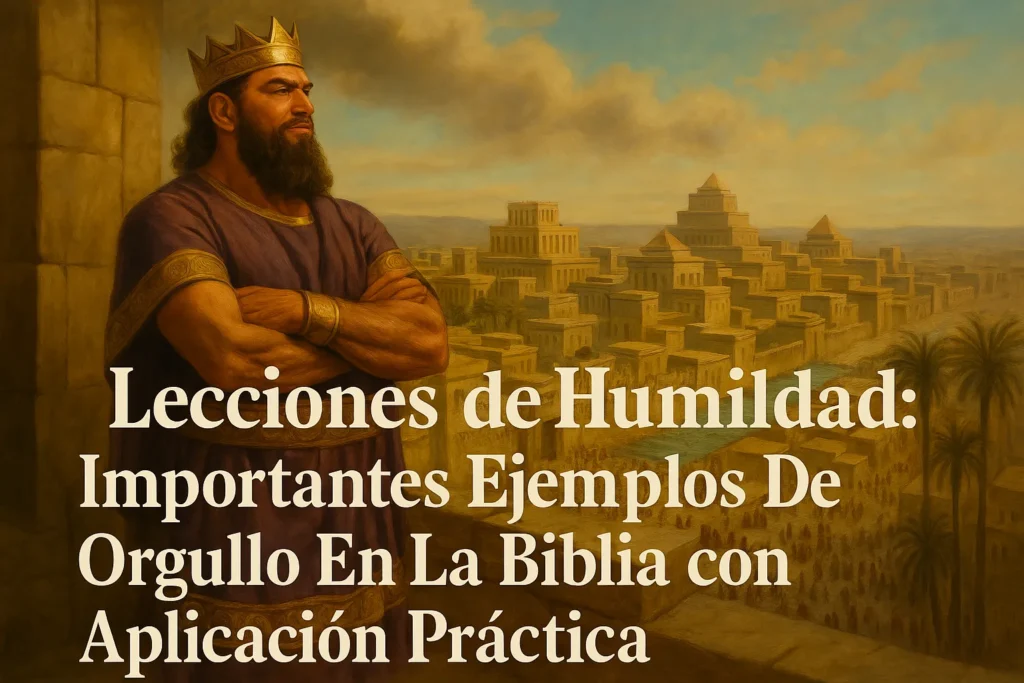 Lecciones de Humildad: Importantes Ejemplos De Orgullo En La Biblia con Aplicación Práctica » Ejemplos De Orgullo En La Biblia Ejemplos De Orgullo En La Biblia
