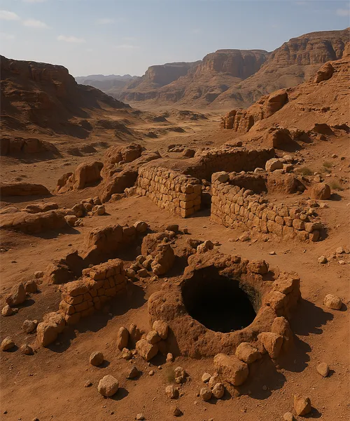 Minas de cobre en Jordania datadas siglo X a C
