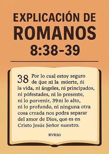 Explicación De Romanos 8:38-39 Y Su Mensaje » Romanos 8:38-39 Explicación De Romanos 8:38-39
