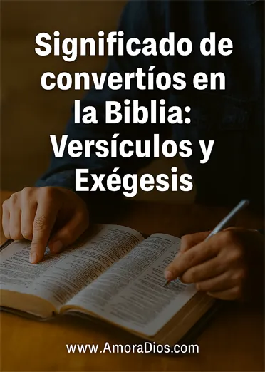 Convertíos en la Biblia Significado, Versículos y Exégesis