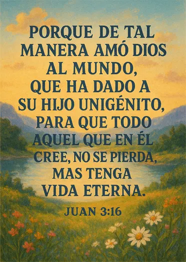 10 Promesas de Dios en la Biblia y Su Significado para Tu Vida » Promesas de Dios Juan 3 16, de tal manera