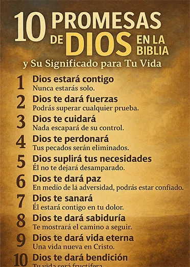 10 Promesas de Dios en la Biblia y Su Significado para Tu Vida » Promesas de Dios promesas de dios