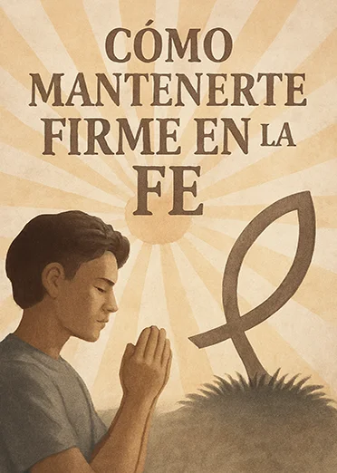 Cómo mantenerte firme en la fe