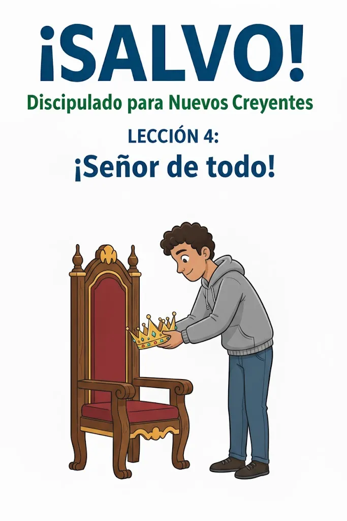 Discipulado para Nuevos Creyentes – LECCIÓN 4: Señor de todo