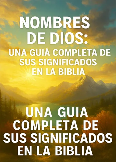 Nombres de Dios: Una Guía Completa de Sus Significados en la Biblia » nombres de Dios Nombres de Dios: Una Guía Completa de Sus Significados en la Biblia