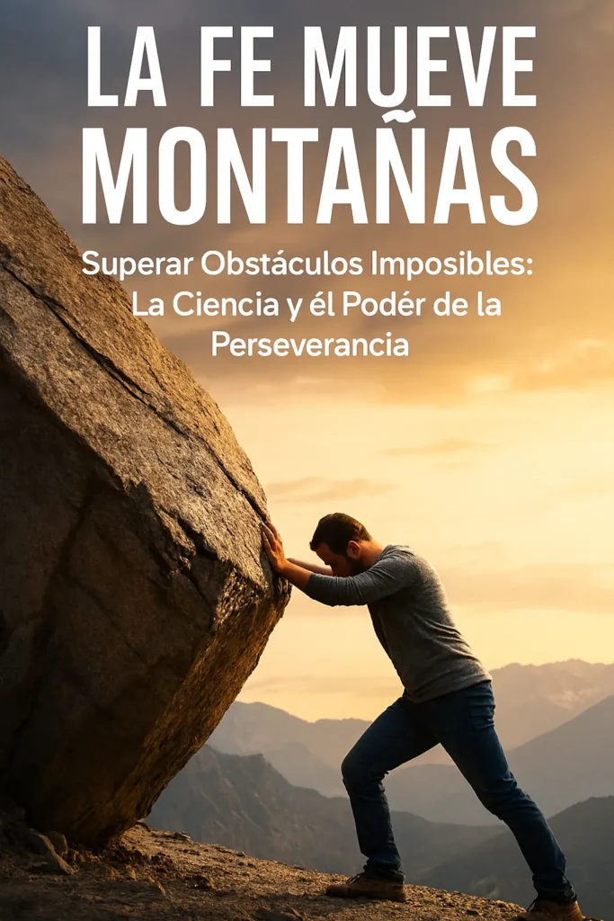 LA FE MUEVE MONTAÑAS