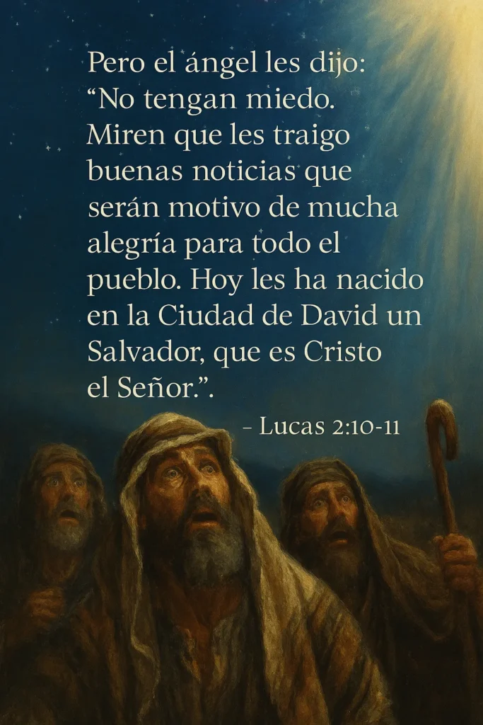 10 Mensajes Bíblicos de Navidad con Imágenes para Compartir la Esencia de la Temporada » Mensajes Bíblicos de Navidad Las Buenas Noticias de Gran Gozo